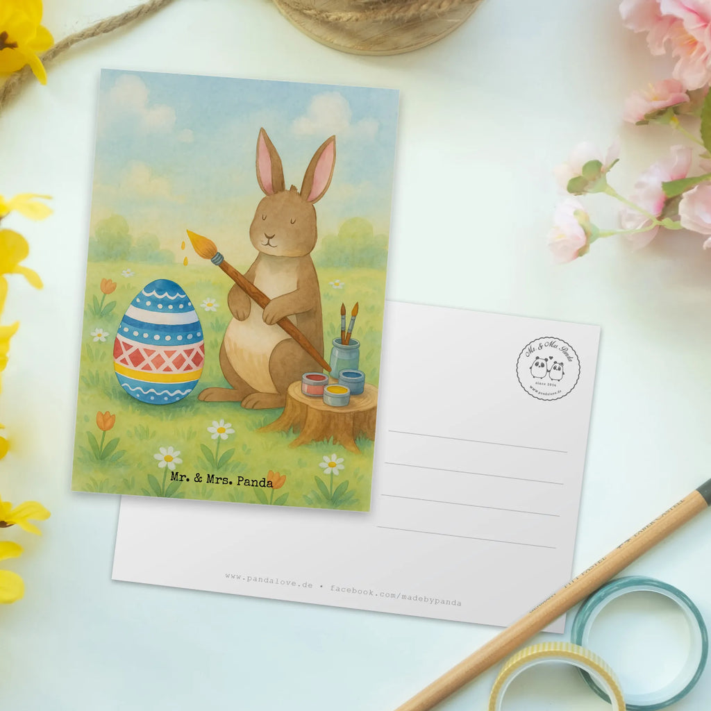 Postkarte Hase Eier Malen Design Grußkarte, Karte, Ansichtskarten, Postkarte, Einladung, Einladungskarten Geburtstag, Geschenkkarte, Einladungskarte, Ansichtskarte, Geburtstagskarte, Einladung Geburtstag, Dankeskarte, Ostern, Osterhase, Ostergeschenke, Osternest, Osterdeko, Geschenke zu Ostern, Ostern Geschenk, Ostergeschenke Kinder, Ostern Kinder, Ostergrüße, bemalte Ostereier, Frohe Ostern, Eiermalen, Osterblume, Osterei, Kaninchen, Hase