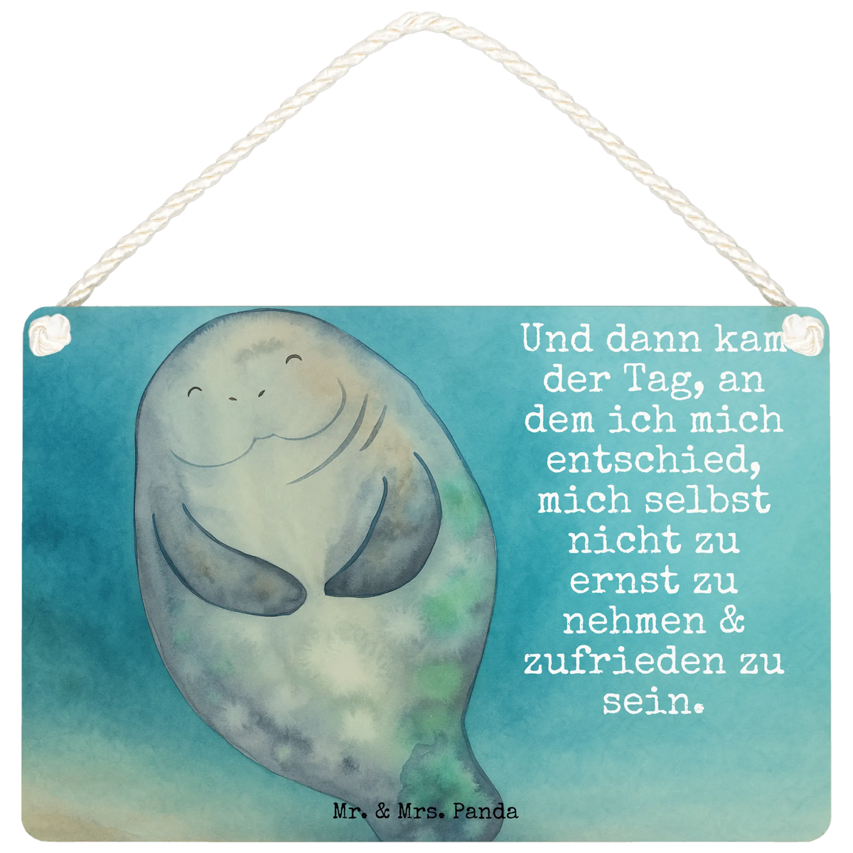 Decorative sign manatee happy Design whale, narwhal, sea urchin, lobster, platypus, manatee, crocodile, shrimp, seafood posters, gifts for seafood lovers, seafood decoration, water world, seafood fans, underwater animals, deep sea, underwater world, vacation, Seafood, aquatic animals, ocean, shells, corals, gift ideas, reef, Carefulness, Lovesickness, Satisfaction, Self-love, New start, Manatee, Respect, Manatees, Girlfriend, New beginning