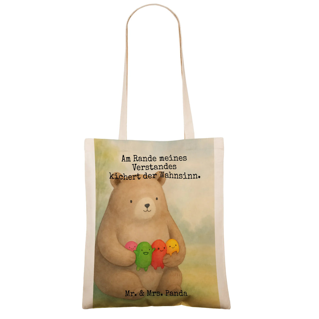Tragetasche Bär Gefühl Design Schultertasche, Einkaufstüte, Laptoptasche, Strandtasche, Tasche, Stoffbeutel, Beuteltasche, Jutetasche, Badetasche, Einkaufstasche, Beutel, Umhängetasche, Tragetasche, Jutebeutel, Shopper, Stofftasche, Bär, Teddy, Teddybär, Durchgedreht, Wahnsinn, Verrückt
