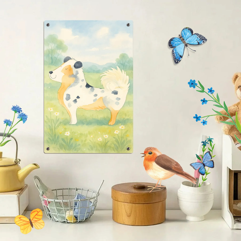 Malen nach Zahlen Metallschild Hund Australien Shepherd Design Baseln, Malen, DIY, Künstler, Kunstwerk, Ausmalbild, Bastelidee, Malen nach Zahlen, Kreativität, Hund, Hundemotiv, Haustier, Hunderasse, Tierliebhaber, Hundebesitzer, Sprüche, Spruch, Familienhund, Hundeliebe, Shepherd, Australien Shepherd