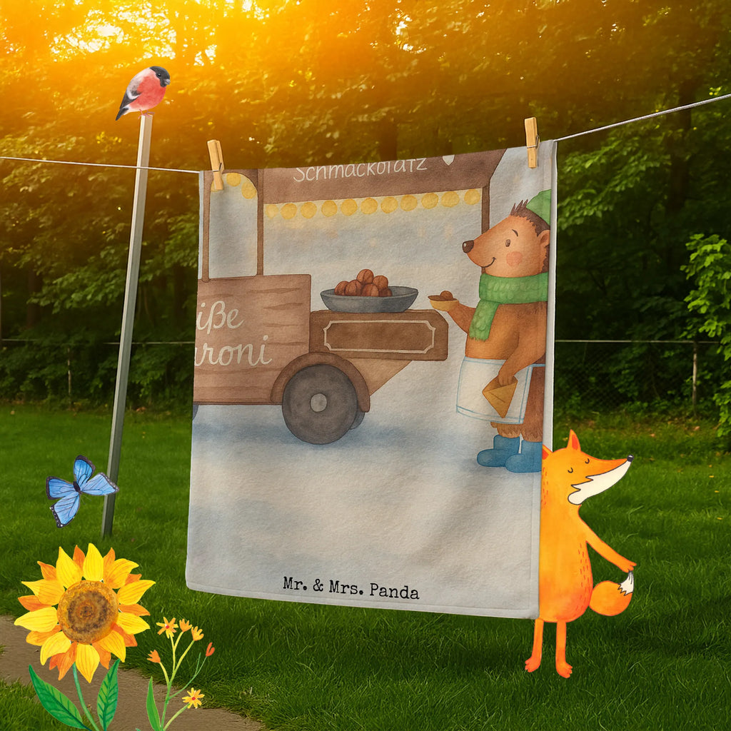 Personalisiertes Badehandtuch Igel Maronen Design Badetuch mit Namen, Duschtuch mit Namen, Saunatuch mit Namen, Personalisiertes Badetuch, Strandtuch mit Namen, Kinder Handtuch mit Namen, Personalisiertes Handtuch, Winter, Weihnachten, Weihnachtsdeko, Nikolaus, Advent, Heiligabend, Wintermotiv, Weihnachtsmarkt, Maronen, Duft, Kastanien