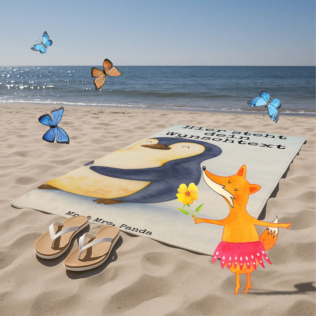 Personalisiertes Badehandtuch Pinguin Diät Design Personalisiertes Badetuch, Strandtuch mit Namen, Kinder Handtuch mit Namen, Saunatuch mit Namen, Duschtuch mit Namen, Personalisiertes Handtuch, Badetuch mit Namen, Pinguin, Abspecken, Abnehmen, Selbstrespekt, Motivation, Selbstliebe, Gewicht, Pinguine, Körperliebe, Diät