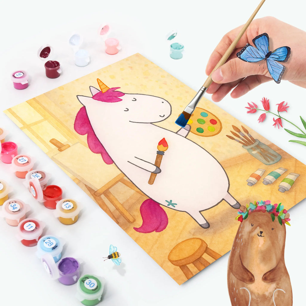 Paint by Numbers unicorn Artist Design Baseln, Malen nach Zahlen, Ausmalbild, Bastelidee, Malen, Kunstwerk, DIY, Künstler, Kreativität, Einhorn, Einhörner, Einhorn Deko, Unicorn, Geschenk, Pinsel, Zeichnen, Englisch, Stift, Artist, Welt, Maler, Farbe