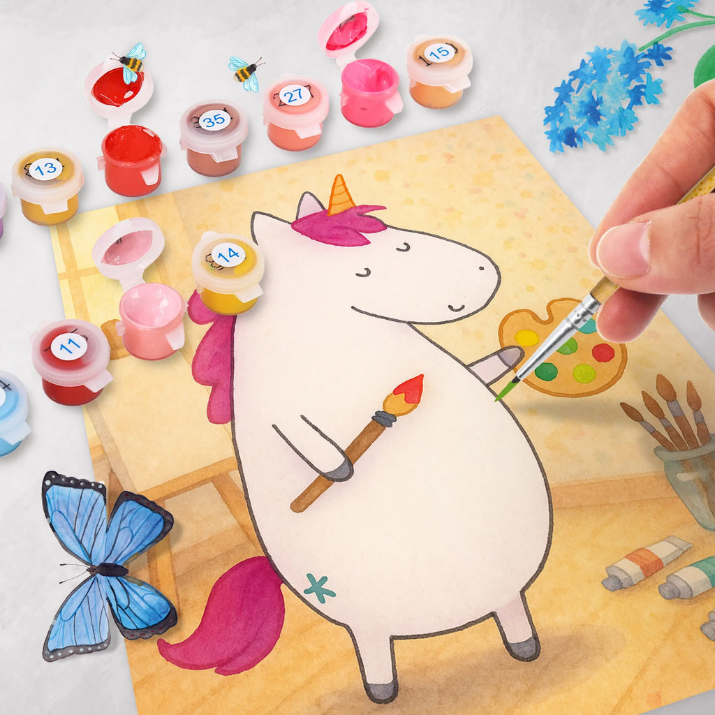 Paint by Numbers unicorn Artist Design Baseln, Malen nach Zahlen, Ausmalbild, Bastelidee, Malen, Kunstwerk, DIY, Künstler, Kreativität, Einhorn, Einhörner, Einhorn Deko, Unicorn, Geschenk, Pinsel, Zeichnen, Englisch, Stift, Artist, Welt, Maler, Farbe