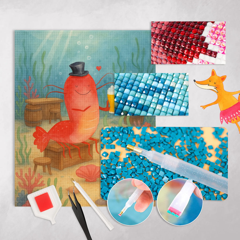 Diamond Painting lobster Wheat Design Diamond Painting, Kristallbild, Kreativität, DIY, Meerestiere, Meer, Urlaub, Kochen, Garnelen, Wirtschaft, Bier, Männerhaushalt, Kneipe, Junggeselle, Garnele, Gasthaus, Bierliebhaber, Junggesellin