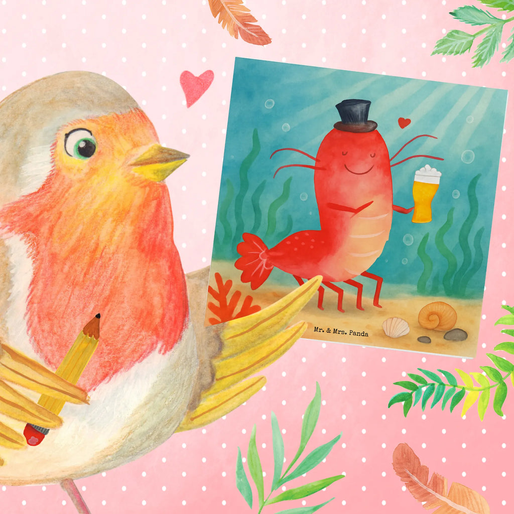 Deluxe Card lobster Wheat Design Seafood, aquatic animals, ocean, sea, fish, shells, corals, reef, whale, narwhal, sea urchin, lobster, platypus, turtle, manatee, crocodile, orca, shrimp, gifts for seafood lovers, water world, underwater animals, underwater world, vacation, deep sea, seafood fans, gift ideas, seafood decoration, seafood posters, inn, bachelorette, beer, economy, cooking, restaurant, beer lover, pub, bachelor, men's household