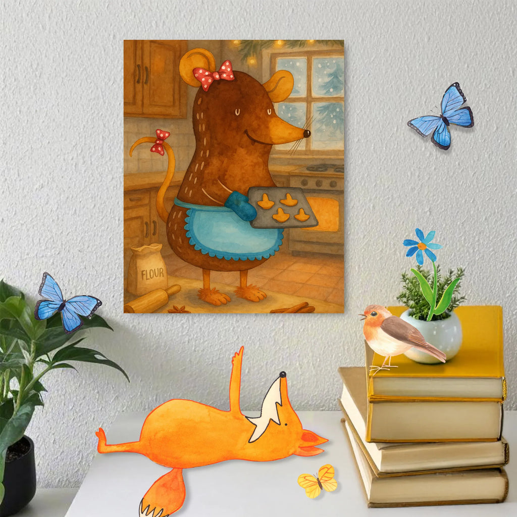 Paint by Numbers Mouse Cookies Design Winter, Christmas, Christmas time, snow, cookies, baking, christmas cookies, christmas, christmas baking, chaosqueen, mouse, winter