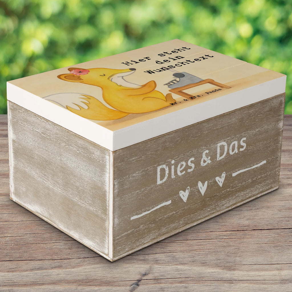 Personalizowane drewniane pudełko Lis Najlepsza koleżanka na świecie Design dla, Dziękuję, Prezent, Wręczyć, Urodziny, Prezent urodzinowy, Pomysł na prezent, Podziękować, Upominek, Sprawić radość, Tip na prezent