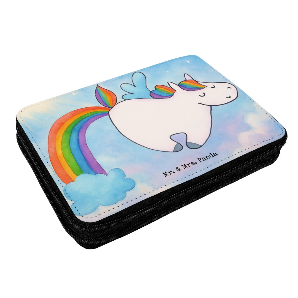 Leather folder unicorn Pegasus Design child, pencil case, pen roll, gift, motif, enrolment, school, pupil, pencil bag, primary school, unicorn, unicorns, rainbow, playing, growing up, unicorn love, pegasus, reality, Unicorn, saying fun, glitter