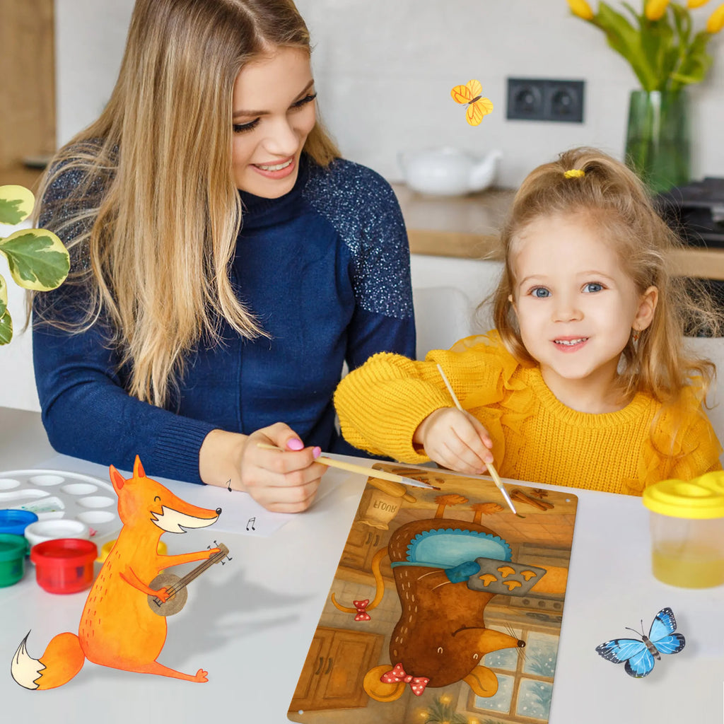 Paint by Numbers Metal Sign Mouse Cookies Design Winter, Christmas, Christmas time, snow, cookies, christmas baking, christmas, christmas cookies, mouse, chaosqueen, winter, baking