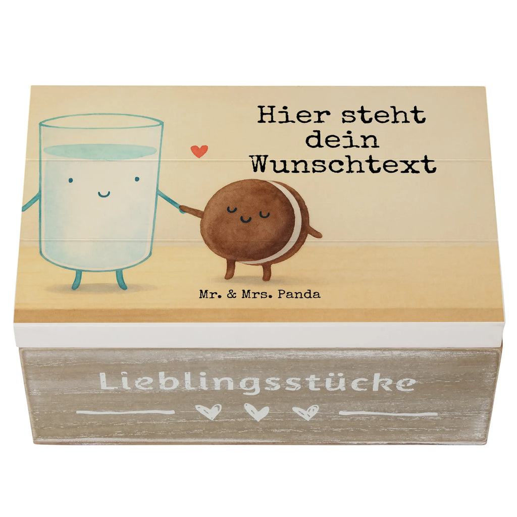 Personalisierte Holzkiste Milch Keks Design Truhe Personalisiert, Erinnerungskiste, Holzkiste mit Namen, GEschenkdose personalisiert, Erinnerungsbox Personalisiert, Holzkiste Personalisiert, Schatulle mit Namen, Kiste Personalisiert, Kiste mit Namen, Geschenkbox personalisiert, Schatzkiste Personalisiert, Dekokiste mit Namen, Aufbewahrungsbox Personalisiert, Aufbewahrungsbox mit Namen, Truhe mit Namen, Erinnerungskiste Personalisiert, Erinnerungsbox mit Namen, mit Namen, Schatulle Personalisiert, Dekokiste Personalisiert, Schatzkiste mit Namen, Tiermotive, Gute Laune, lustige Sprüche, Tiere, Motiv süß, Kekse, Milk, Kaffee, perfektes Paar, Milch, Keks, Einladung Frühstück, romantisch, Cookie