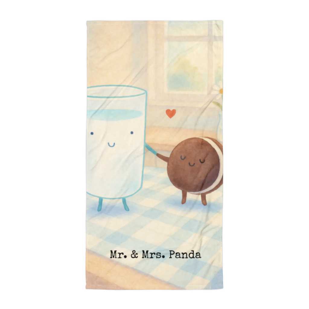 XL bath towel milk biscuit Design XL bath towel, large beach towel, spa towel, oversized towel, extra large swim towel, luxury bath sheet, small animals, cute, funny, cute animal motives, hand drawn, small world, funny sayings, good mood, happy, gifts, gift ideas, special gifts, animal lover, card, biscuit, motif sweet, Milk, cookie, milk, cookies, romantic, perfect couple, invitation breakfast, coffee