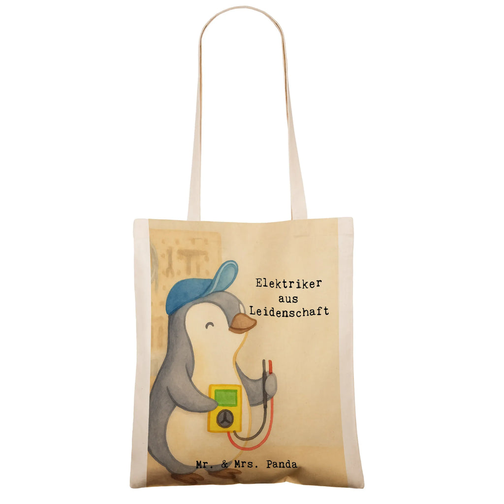 Tote bag Electrician Passion Design bag, cotton bag, Carrier bag, cloth bag, shopping bag, shopper, pouch, jute bag, shoulder bag, gift, gift idea, best, farewell gift, passing exam, anniversary, retirement, promotion, job start, sayings, funny, profession