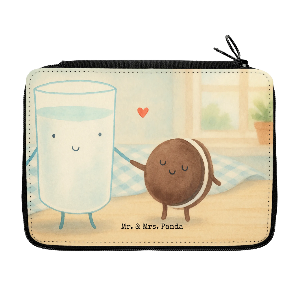 Piórnik mleko ciastko Design Stiftetasche, Federmäppchen, Federmappe, Kinder Federmappe, Schüler, Geschenk, Schülerin, Stifterolle, Federmäppchen bedruckt, Schule, Motiv, Büro Stifte Etui, Stifte Etui, Kind, Federmappe Einschulung, Bestückte Federmappe, Einschulung, Grundschule, Tiermotive, Gute Laune, lustige Sprüche, Tiere, perfektes Paar, Milk, Kekse, Kaffee, Cookie, Keks, Einladung Frühstück, romantisch, Milch, Motiv süß