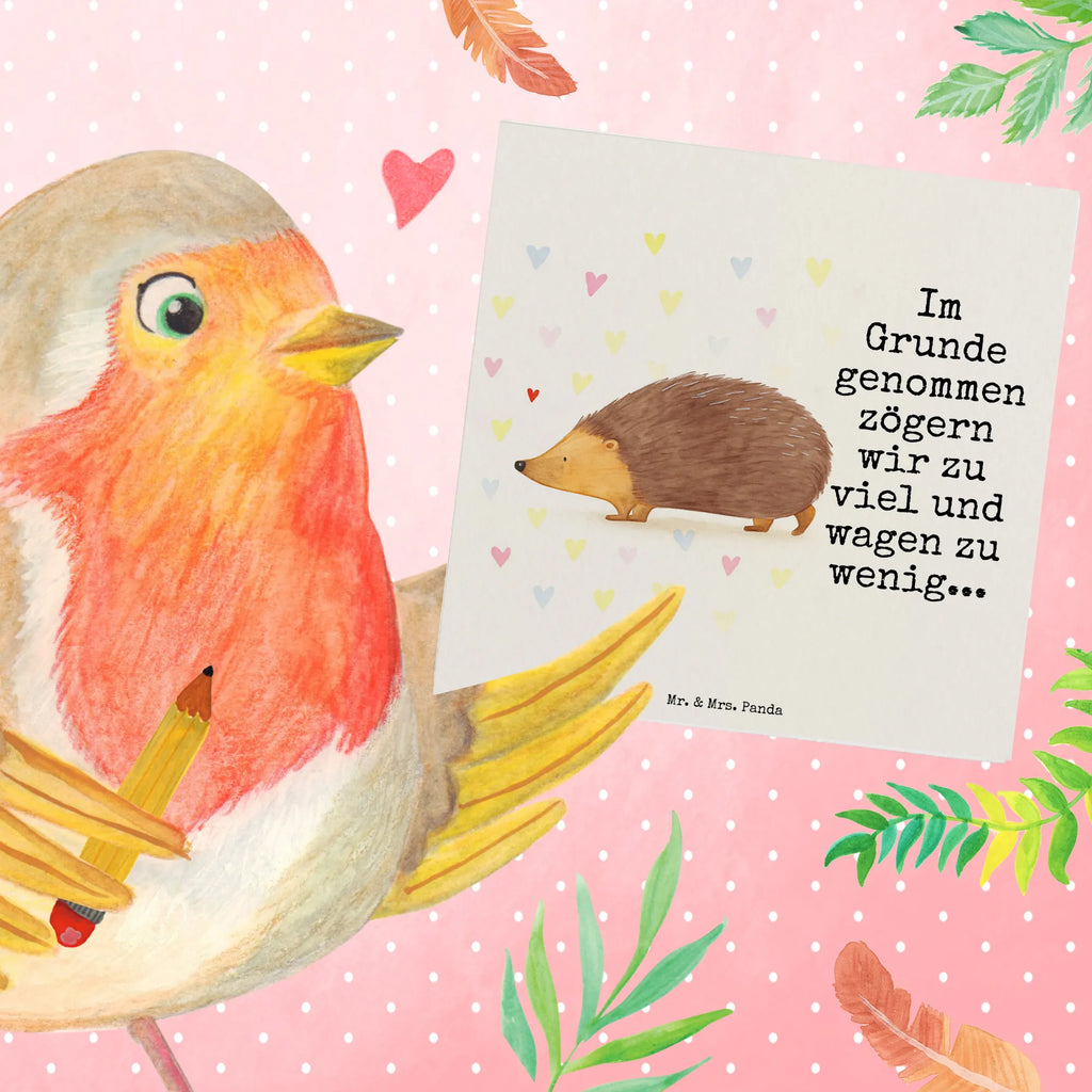 Karta Deluxe jeż serca Design Karte, Grußkarte, Klappkarte, Einladungskarte, Glückwunschkarte, Hochzeitskarte, Geburtstagskarte, Hochwertige Grußkarte, Hochwertige Klappkarte, Tiermotive, Gute Laune, lustige Sprüche, Tiere, Liebe, Herz, Herzen, Igel, Vertrauen, Kuss, Leben