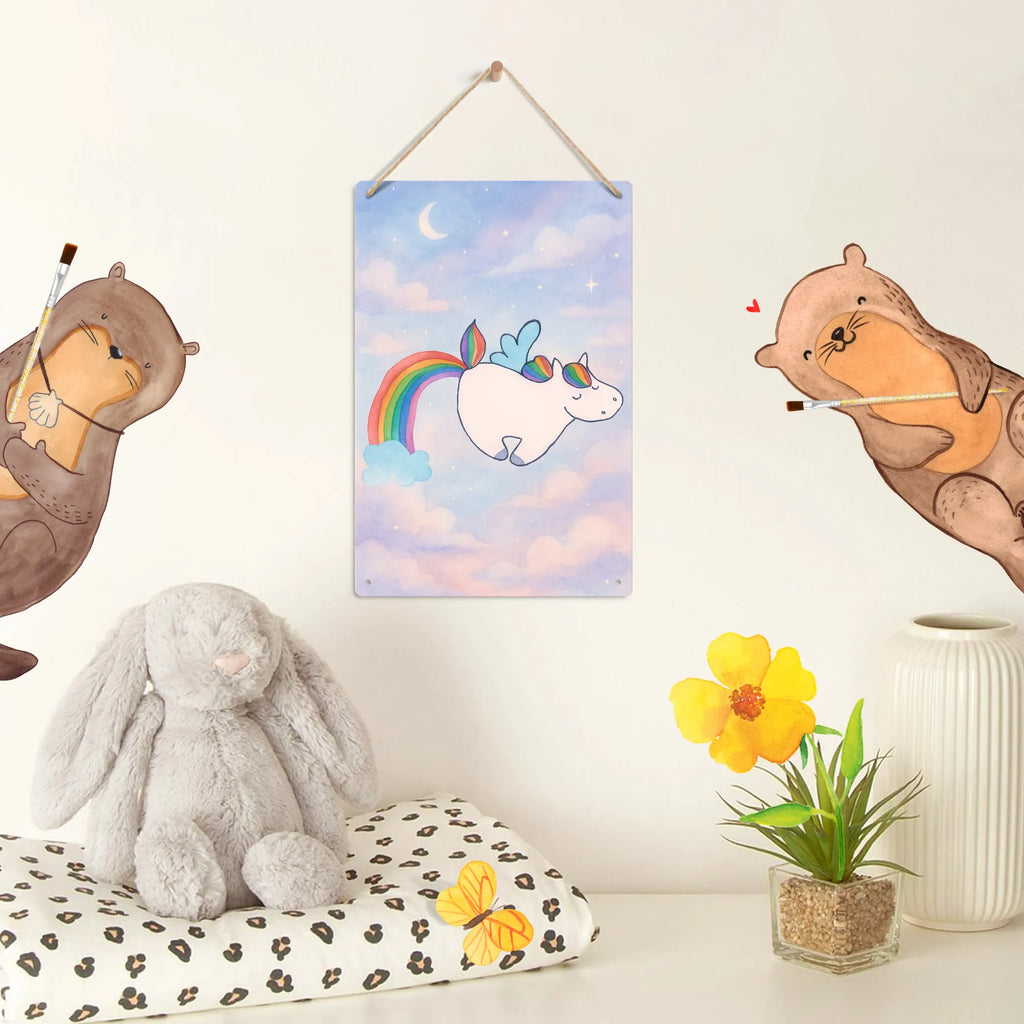 Paint by Numbers Metal Sign unicorn Pegasus Design unicorn, unicorns, pegasus, playing, Unicorn, rainbow, saying fun, unicorn love, glitter, growing up, reality