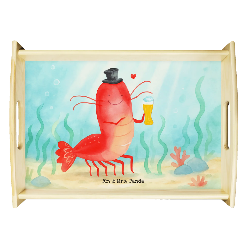 Holztablett Hummer Weizen Design Tablett, Holztablett, Dekotablett, Frühstückstablett, Küchentablett, Serviertablett, Meerestiere, Meer, Urlaub, Gasthaus, Junggeselle, Junggesellin, Wirtschaft, Kochen, Männerhaushalt, Bier, Kneipe, Garnele, Bierliebhaber, Garnelen