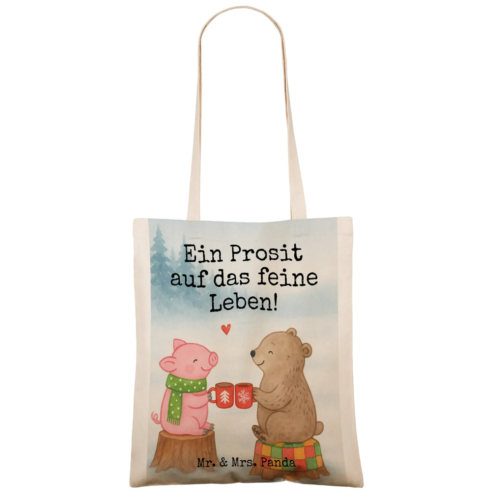 Tragetasche Glühschwein Sause Design Beutel, Laptoptasche, Shopper, Beuteltasche, Umhängetasche, Jutetasche, Badetasche, Einkaufstüte, Tasche, Strandtasche, Tragetasche, Schultertasche, Einkaufstasche, Stofftasche, Stoffbeutel, Jutebeutel, Winter, Weihnachten, Weihnachtsdeko, Nikolaus, Advent, Heiligabend, Wintermotiv, Schwein, Prost, Weihnachtszeit, Bär, Alles Gute