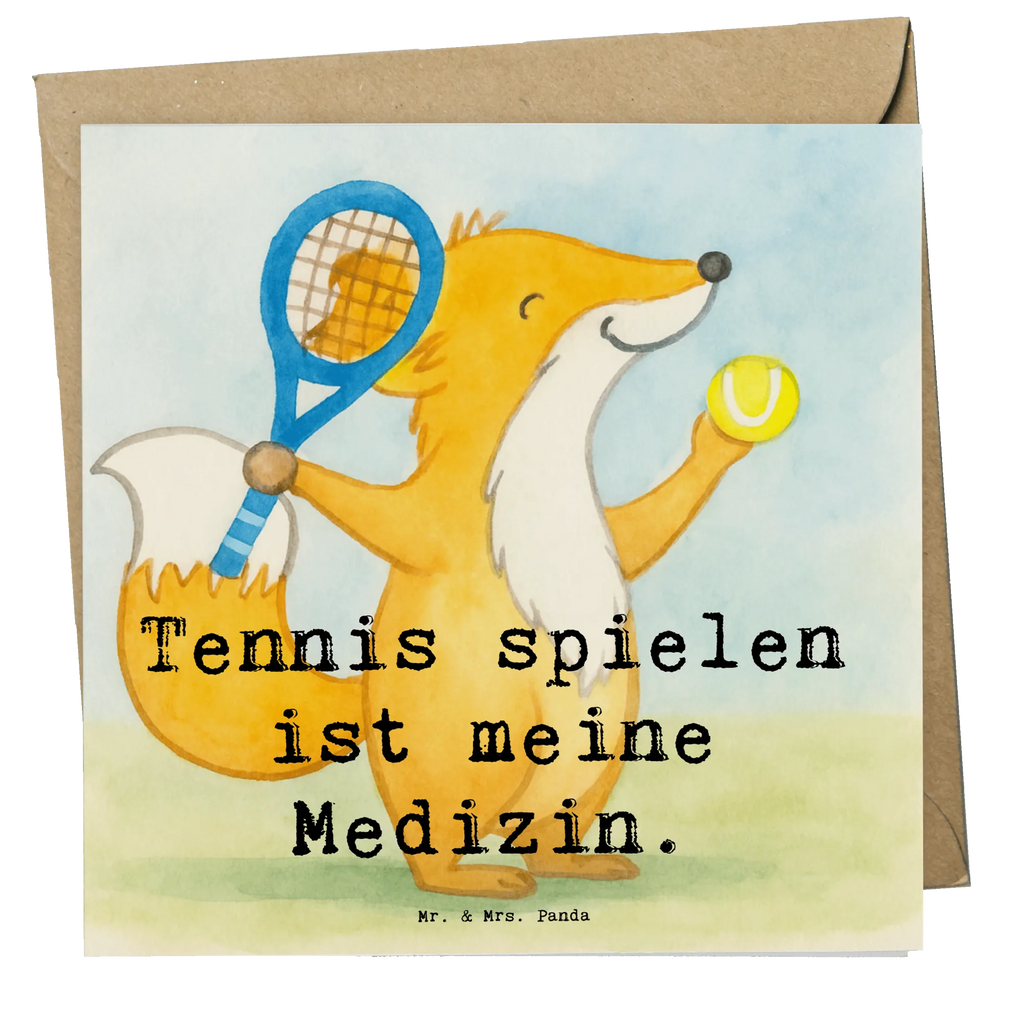 Deluxe Karte Fuchs Tennis spielen Design Grußkarte, Karte, Einladungskarte, Hochzeitskarte, Hochwertige Grußkarte, Klappkarte, Geburtstagskarte, Hochwertige Klappkarte, Glückwunschkarte, Geschenk, Sport, Sportart, Hobby, Schenken, Danke, Dankeschön, Auszeichnung, Gewinn, Sportler, Tennisclub, Tennis spielen, Tennis Turnier, Ballsportart, Tennisverein