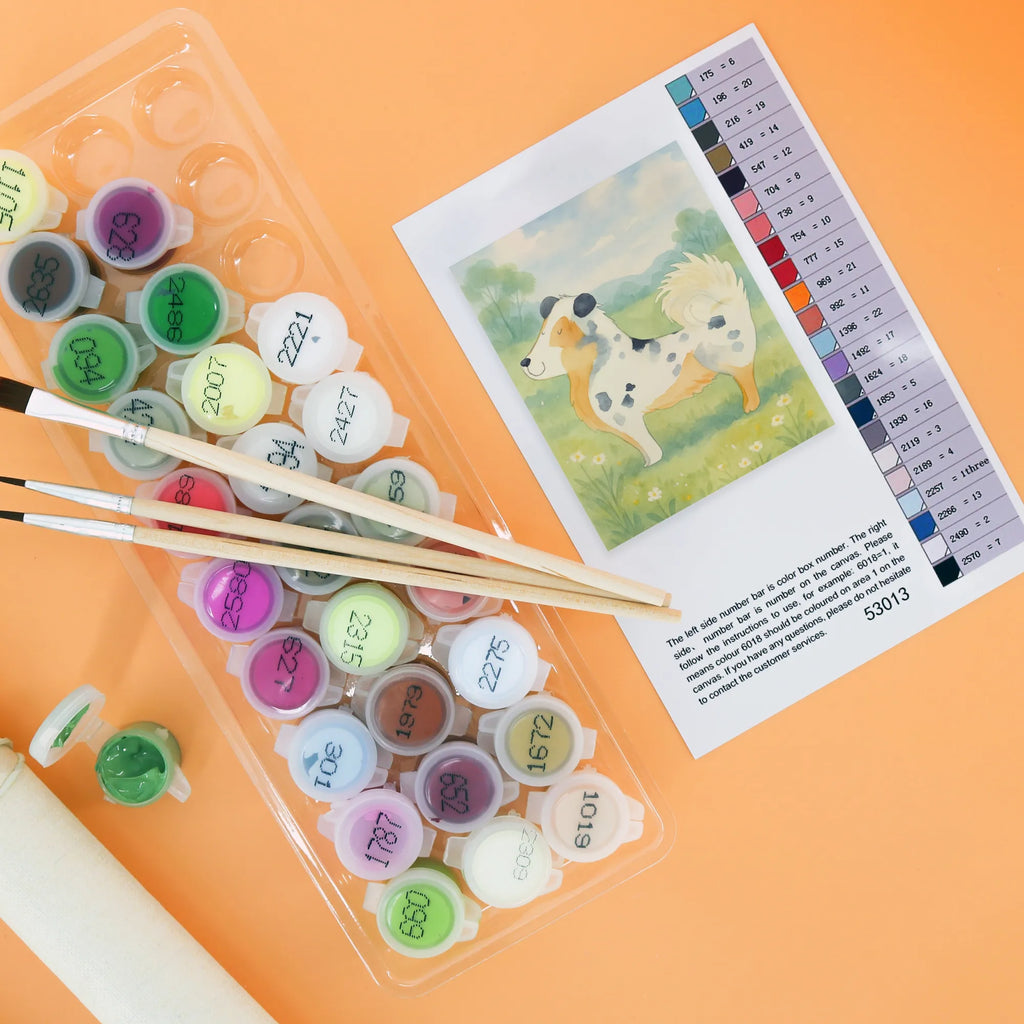 Malowanie według numerów Pies Owczarek australijski Design Bastelidee, DIY, Ausmalbild, Baseln, Kreativität, Malen nach Zahlen, Malen, Künstler, Kunstwerk, Hund, Hundemotiv, Haustier, Hunderasse, Tierliebhaber, Hundebesitzer, Sprüche, Familienhund, Spruch, Australien Shepherd, Hundeliebe, Shepherd