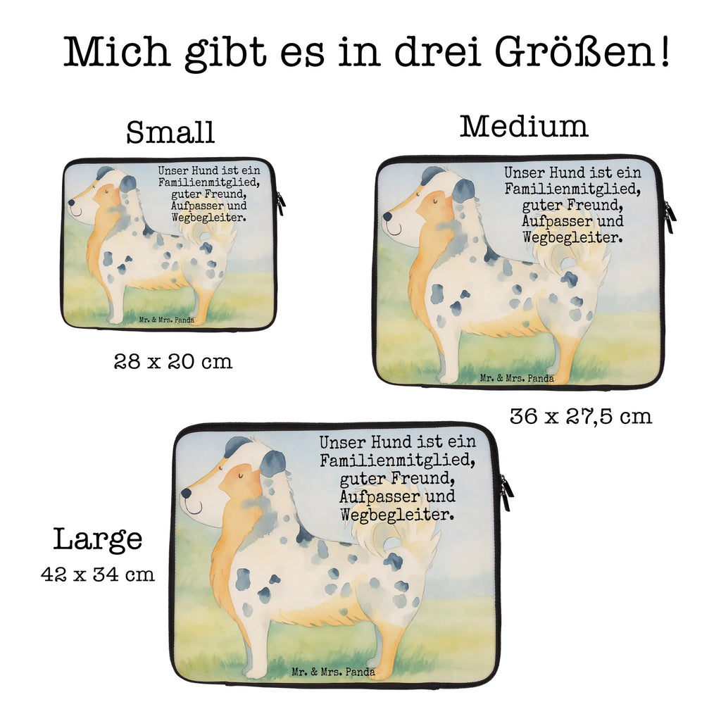 Torba na laptop Pies Owczarek australijski Design Pies, motyw psa, zwierzę domowe, rasa psa, miłośnik zwierząt, właściciel psa, powiedzenia