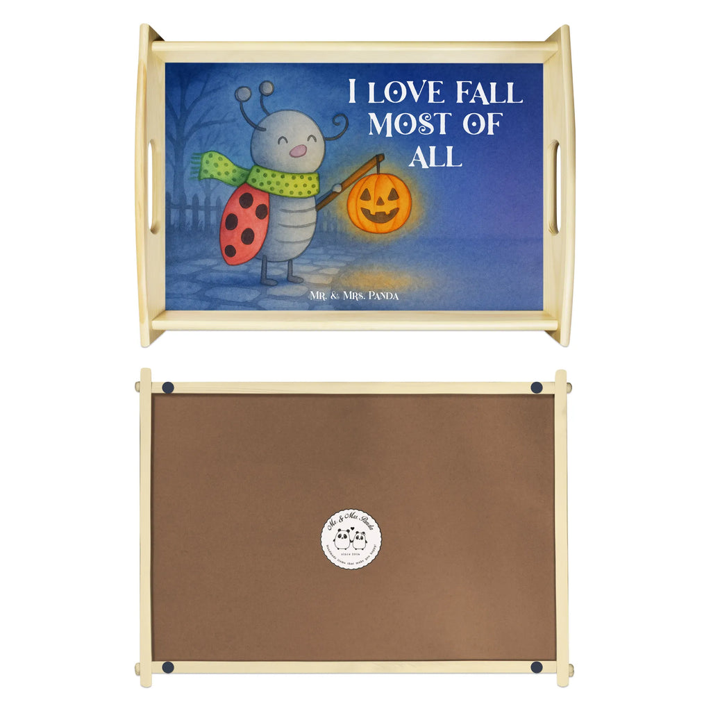 Frühstückstablett Smörle Laterne Design Frühstückstablett, Holztablett, Tablett, Serviertablett, Küchentablett, Dekotablett, Halloween, Deko, Martinssingen, Dekoration, Geschenke, Schenken, Laterne, Herbst, Marienkäfer
