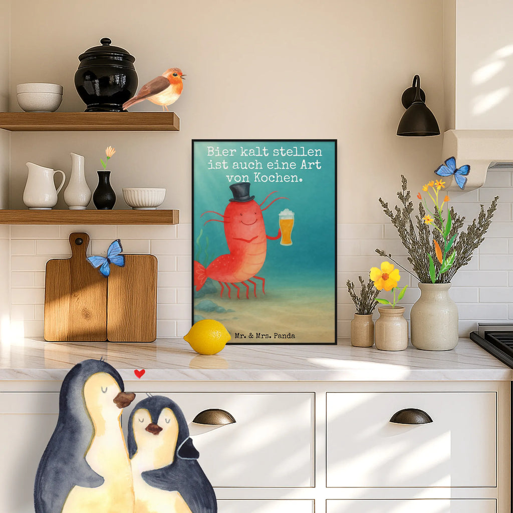 Poster lobster Wheat Design Seafood, aquatic animals, ocean, sea, fish, shells, corals, reef, whale, narwhal, sea urchin, lobster, platypus, turtle, manatee, crocodile, orca, shrimp, gifts for seafood lovers, water world, underwater animals, underwater world, vacation, deep sea, seafood fans, gift ideas, seafood decoration, seafood posters, pub, inn, beer lover, cooking, bachelor, economy, men's household, bachelorette, restaurant, beer