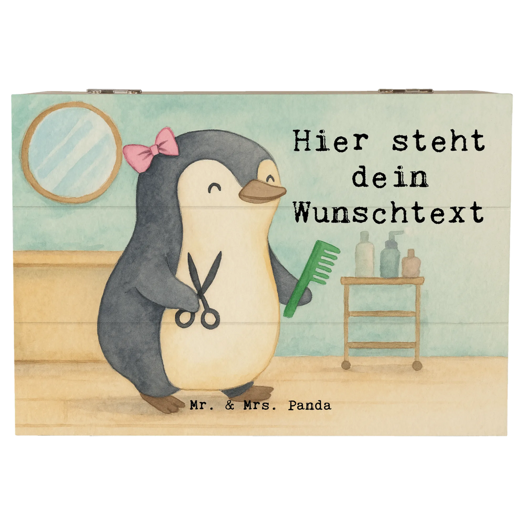 Personalizowane drewniane pudełko fryzjerka Pasja Design Zawód, Wykształcenie, Jubileusz, Pożegnanie, Emerytura, Kolega, Koleżanka, Prezent, Dawać, Pracownik, Współpracownik, Firma, Dziękuję, Dziękuję bardzo