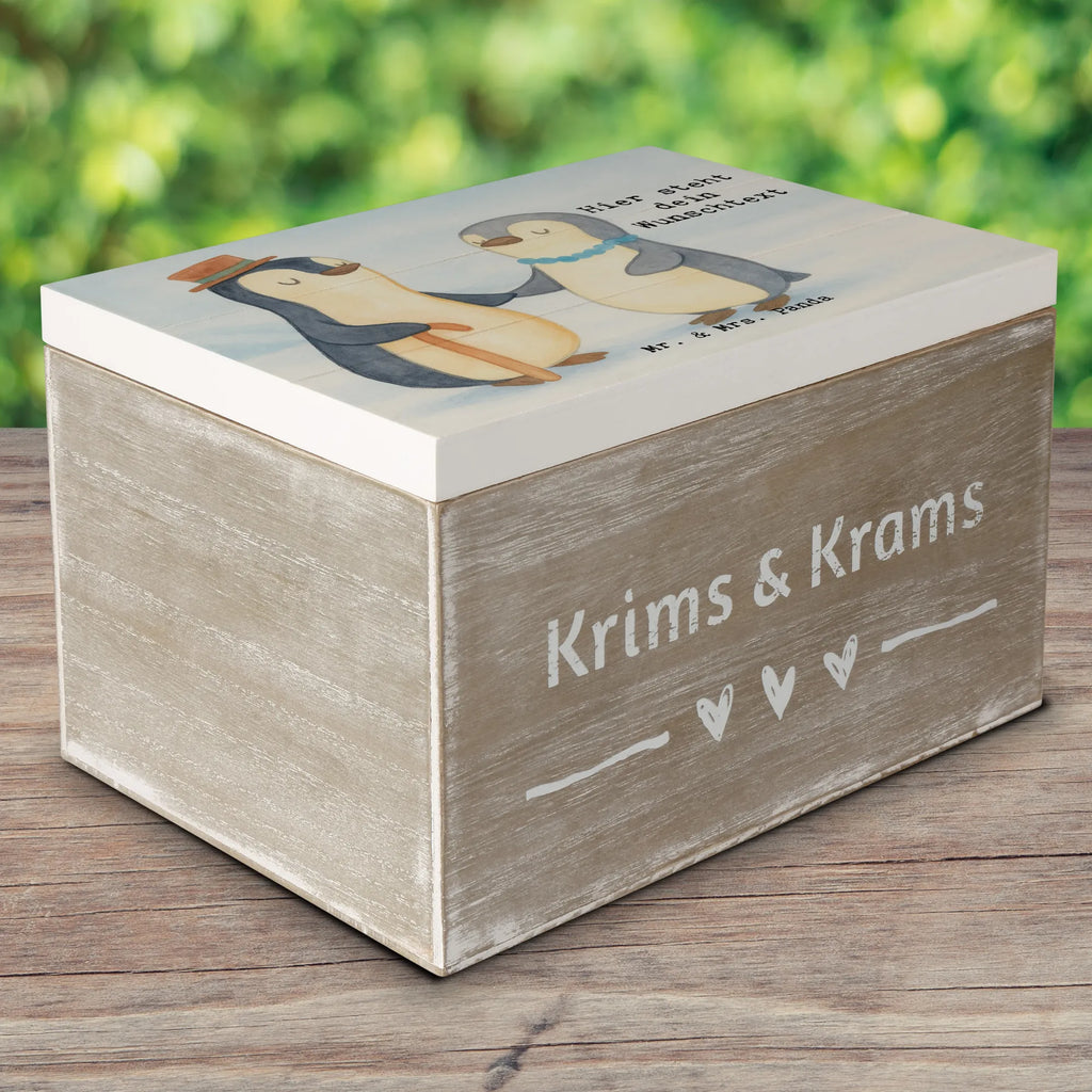 Personalizowane drewniane pudełko Pingwin Najlepsi pradziadkowie na świecie Design dla, Dziękuję, Prezent, Wręczyć, Urodziny, Prezent urodzinowy, Pomysł na prezent, Podziękować, Upominek, Sprawić radość, Tip na prezent