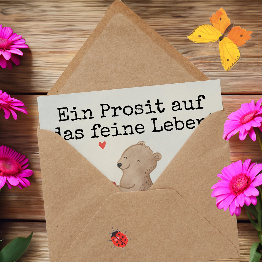 Deluxe Card Glowing Pig Bash Design Winter, Christmas, Christmas time, snow