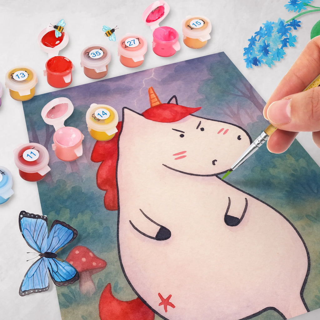 Paint by Numbers unicorn Fury Design unicorn, unicorns, work, Unicorn, office, announcement, colleg gift, reality, office gift, listless, angry, stupid questions