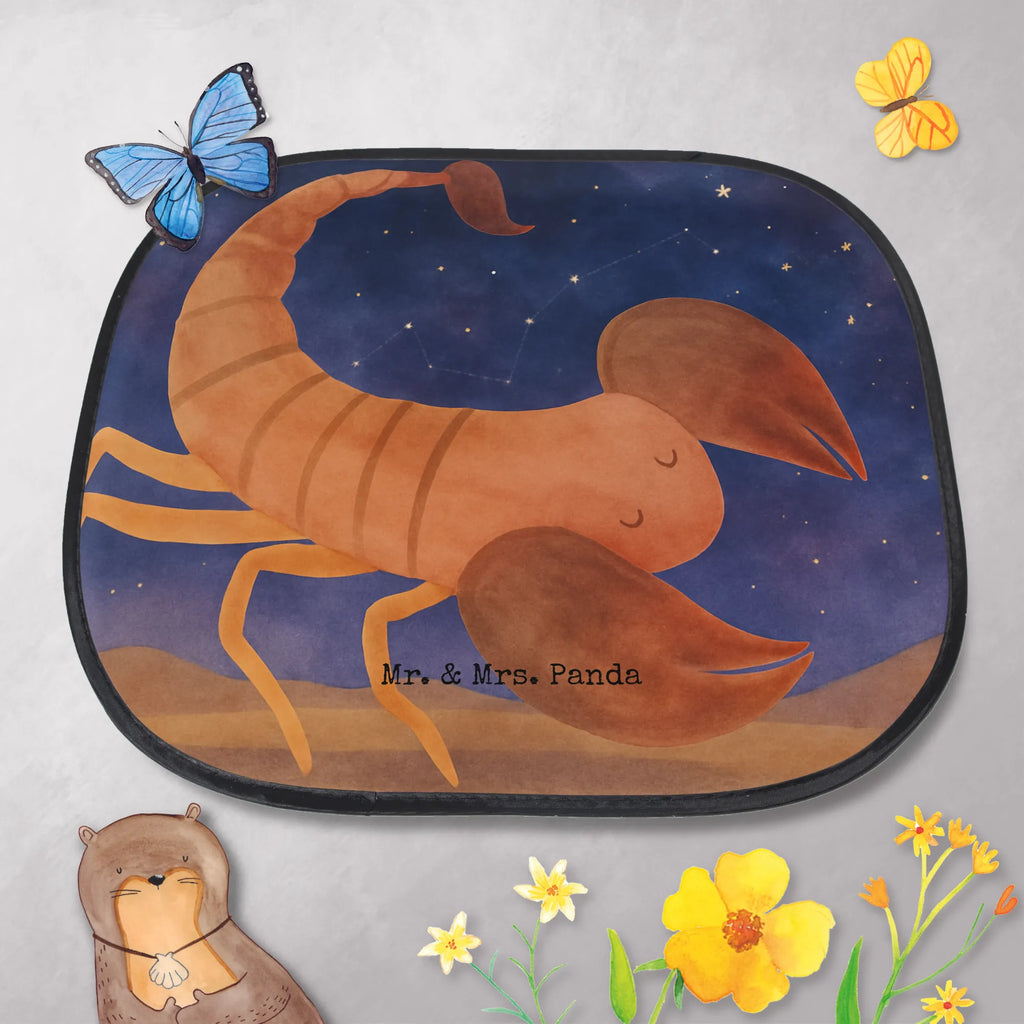 Osłona przeciwsłoneczna do samochodu znak zodiaku Skorpion Design Znak zodiaku, gwiazdozbiór, horoskop, astrologia, ascendent