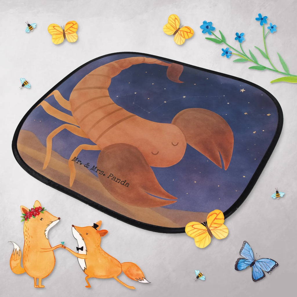 Osłona przeciwsłoneczna do samochodu znak zodiaku Skorpion Design Znak zodiaku, gwiazdozbiór, horoskop, astrologia, ascendent