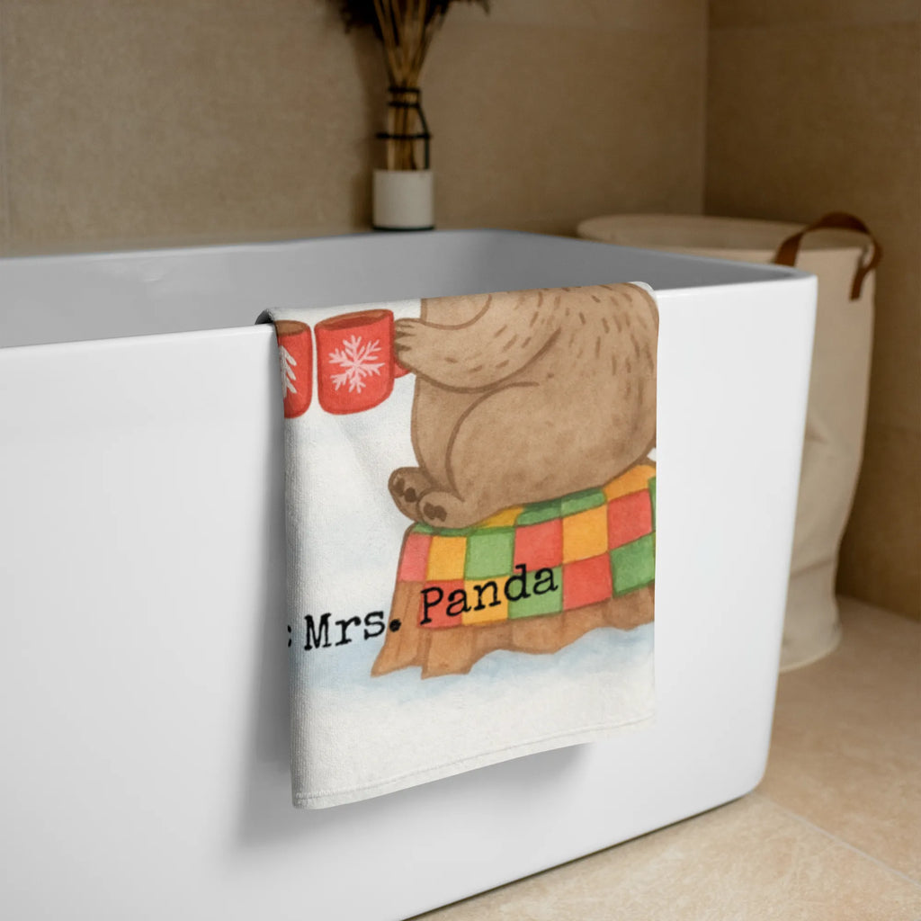 XL bath towel Glowing Pig Bash Design XL bath towel, luxury bath sheet, oversized towel, extra large swim towel, large beach towel, spa towel, Winter, Christmas, Christmas time, snow