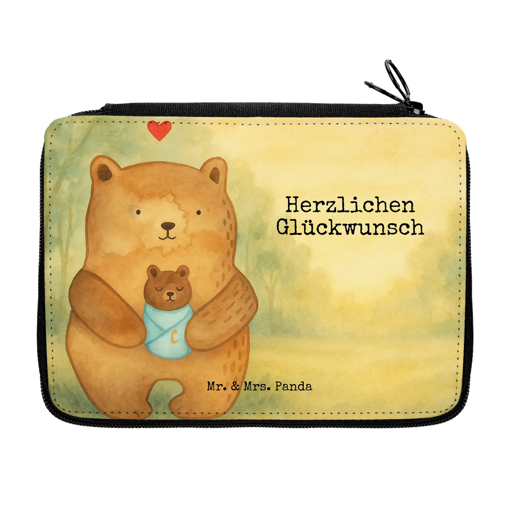 Federmappe Bär Baby Design Federmappe, Stiftetasche, Stifte Etui, Schule, Einschulung, Geschenk, Kind, Schüler, Schülerin, Stifterolle, Federmäppchen, Motiv, Grundschule, Federmäppchen bedruckt, Büro Stifte Etui, Bestückte Federmappe, Kinder Federmappe, Federmappe Einschulung, Bär, Teddy, Teddybär, Eltern, Mutter, Baby, Taufe, Geburt, Nichte, Neffe, Enkel, Enkelin, Täufling, Geburtstag, Glückwunsch