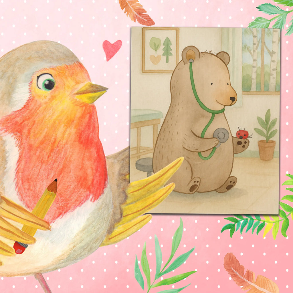 Paint by Numbers bear Physician Design Künstler, Kreativität, Malen, Baseln, Kunstwerk, Malen nach Zahlen, Bastelidee, Ausmalbild, DIY, Bär, Teddy, Teddybär, Arzt, Ärztin, Professorin, Doktor, Doktorin, Professor