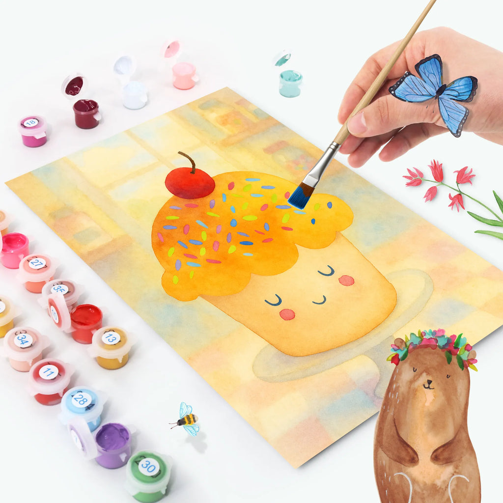 Paint by Numbers Cupcake Design DIY, Kreativität, Malen, Malen nach Zahlen, Ausmalbild, Baseln, Künstler, Bastelidee, Kunstwerk, Tiermotive, Gute Laune, lustige Sprüche, Tiere, Küche Spruch, Backen Geschenk, Geschenk Koch, Küche Deko, Motivation Sprüche, Wunder, Cupcakes, Muffin