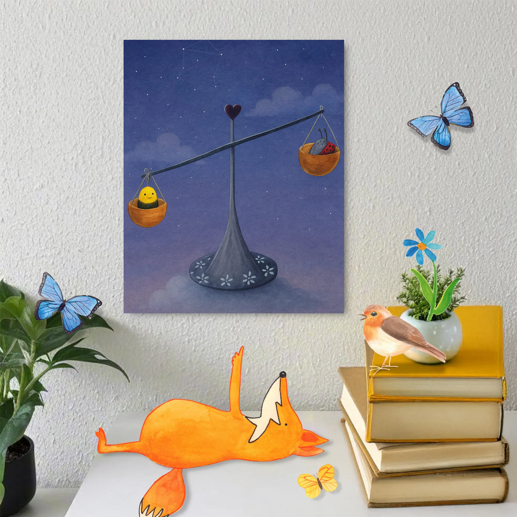 Paint by Numbers Star sign Scale Design constellations, birthdays, astrology, zodiac, date of birth, month of birth, gift September, birthday September, balance, birthday October, Libra zodiac sign, bumble bee, Libra, bee, ladybird, Libra gift, gift October