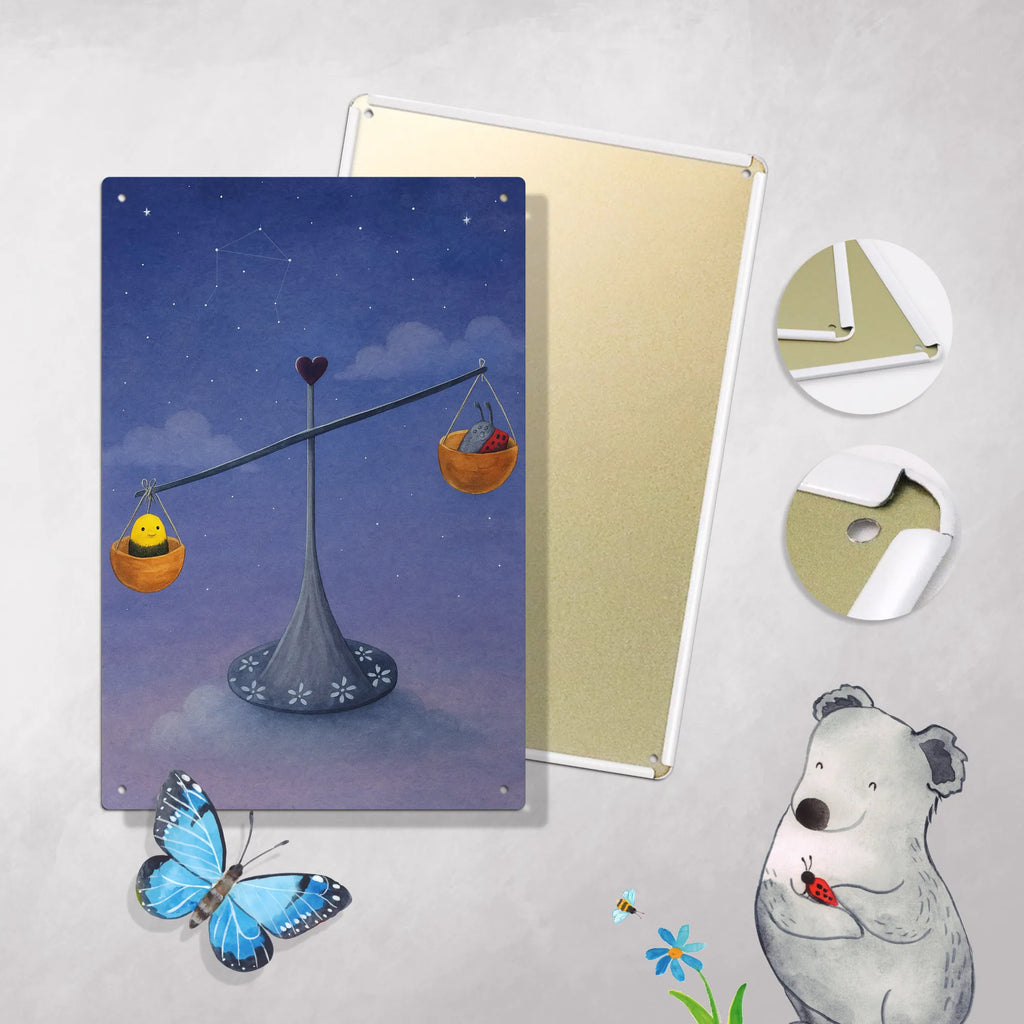 Paint by Numbers Metal Sign Star sign Scale Design constellations, birthdays, astrology, zodiac, date of birth, month of birth, birthday October, gift October, bumble bee, birthday September, balance, ladybird, Libra gift, Libra zodiac sign, bee, Libra, gift September