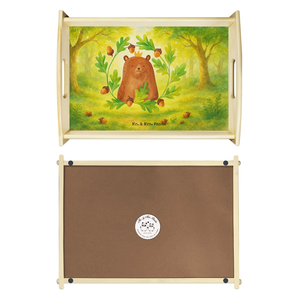 Serving tray bear king Design serving tray, kitchen tray, tray, breakfast tray, wooden tray, bear, teddy, teddy bear, cuddly toy, Daddy, Dad, best daddy, Daddy Bear, Bear, Father, Father's Day, world best daddy