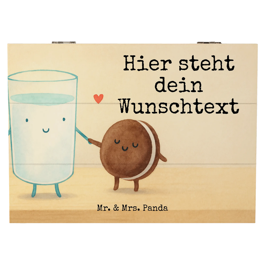 Personalisierte Holzkiste Milch Keks Design Truhe Personalisiert, Erinnerungskiste, Holzkiste mit Namen, GEschenkdose personalisiert, Erinnerungsbox Personalisiert, Holzkiste Personalisiert, Schatulle mit Namen, Kiste Personalisiert, Kiste mit Namen, Geschenkbox personalisiert, Schatzkiste Personalisiert, Dekokiste mit Namen, Aufbewahrungsbox Personalisiert, Aufbewahrungsbox mit Namen, Truhe mit Namen, Erinnerungskiste Personalisiert, Erinnerungsbox mit Namen, mit Namen, Schatulle Personalisiert, Dekokiste Personalisiert, Schatzkiste mit Namen, Tiermotive, Gute Laune, lustige Sprüche, Tiere, Motiv süß, Kekse, Milk, Kaffee, perfektes Paar, Milch, Keks, Einladung Frühstück, romantisch, Cookie