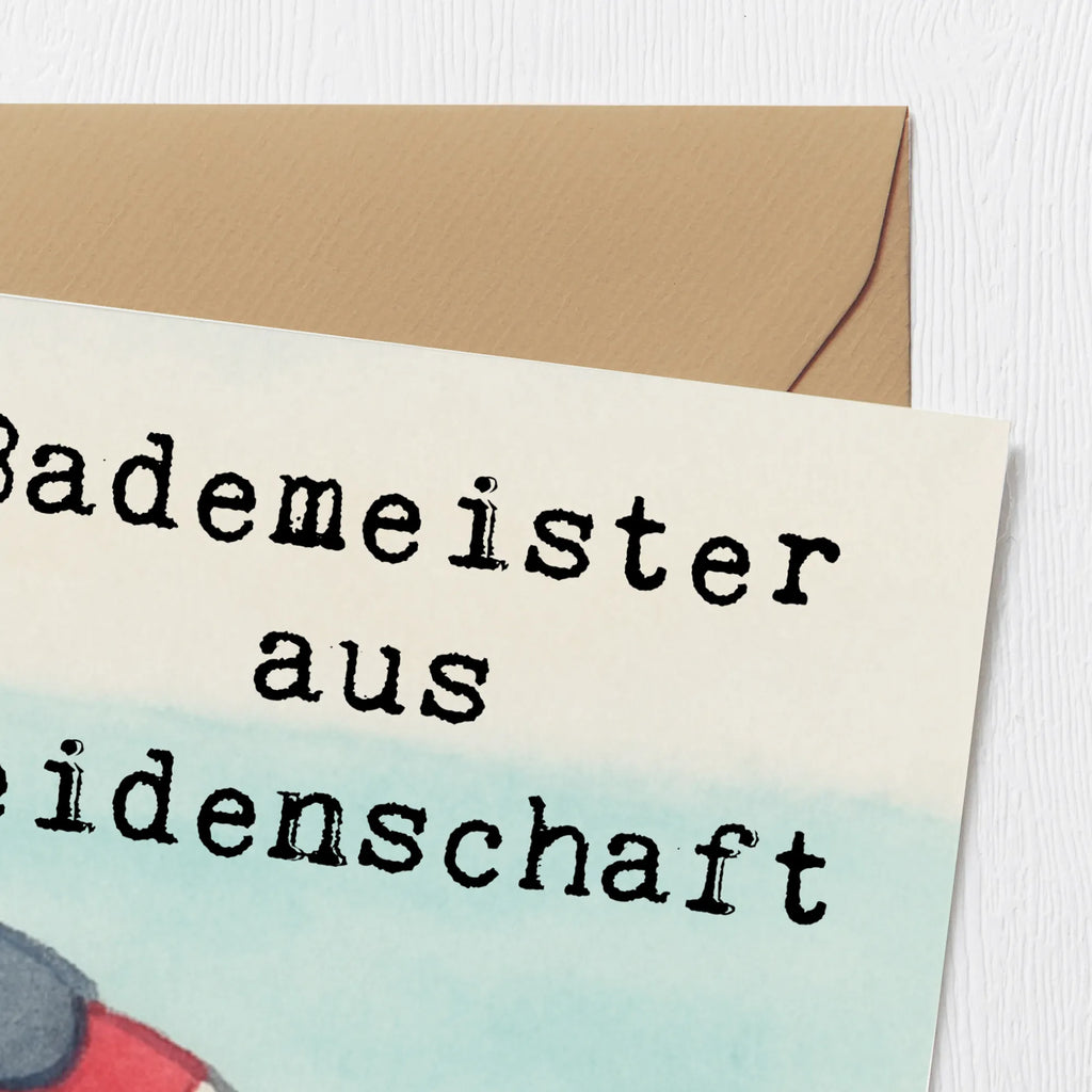 Karta Deluxe ratownik Pasja Design Zawód, Wykształcenie, Jubileusz, Pożegnanie, Emerytura, Kolega, Koleżanka, Prezent, Dawać, Pracownik, Współpracownik, Firma, Dziękuję, Dziękuję bardzo