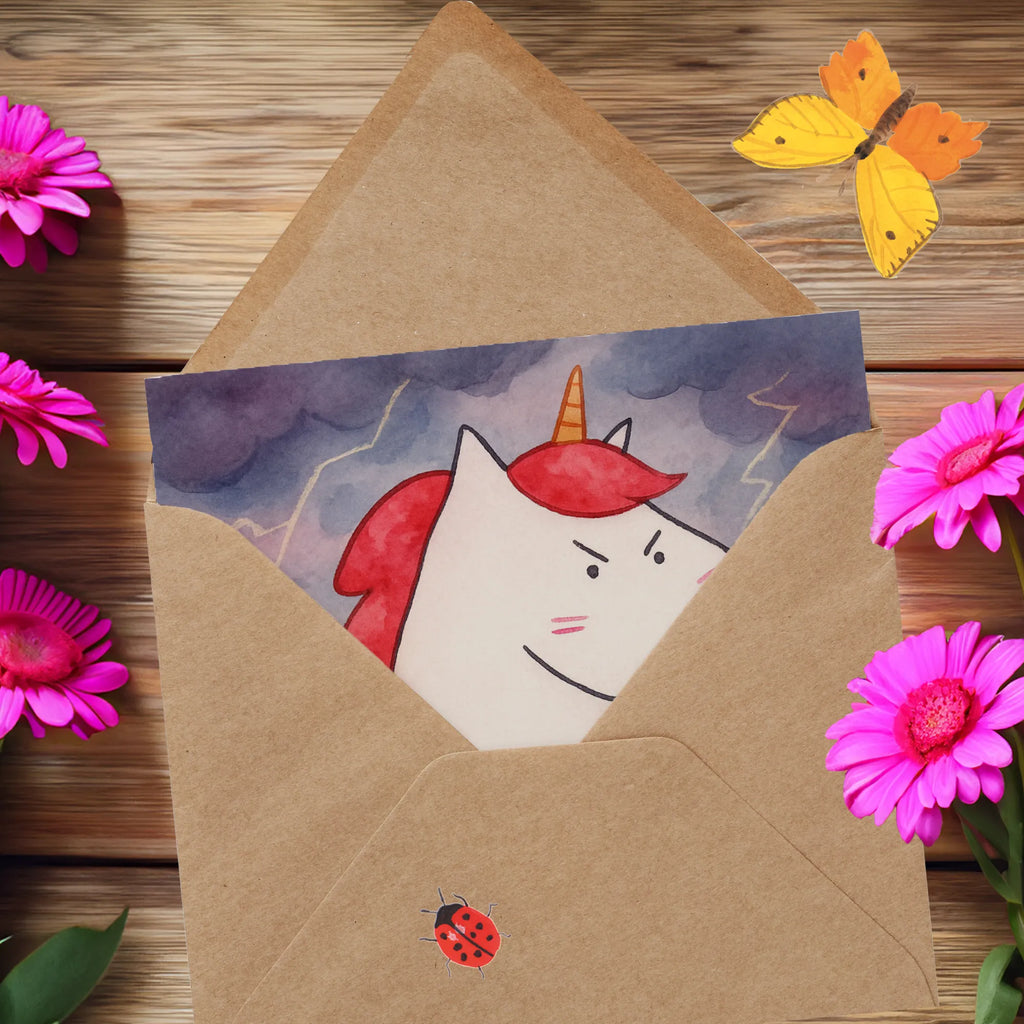 Deluxe Card unicorn Fury Design unicorn, unicorns, work, reality, office, announcement, colleg gift, office gift, listless, angry, Unicorn, stupid questions