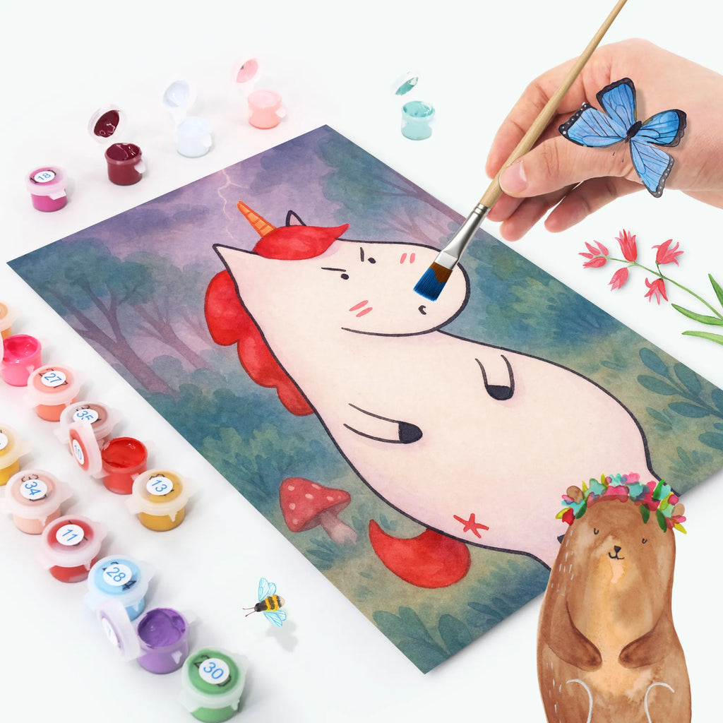 Paint by Numbers unicorn Fury Design unicorn, unicorns, work, Unicorn, office, announcement, colleg gift, reality, office gift, listless, angry, stupid questions