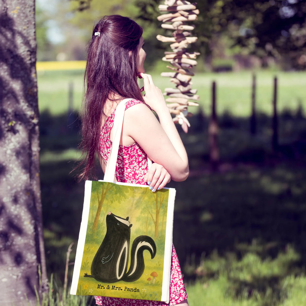 Torba skunks siedzenie Design Stinktier, Skunk