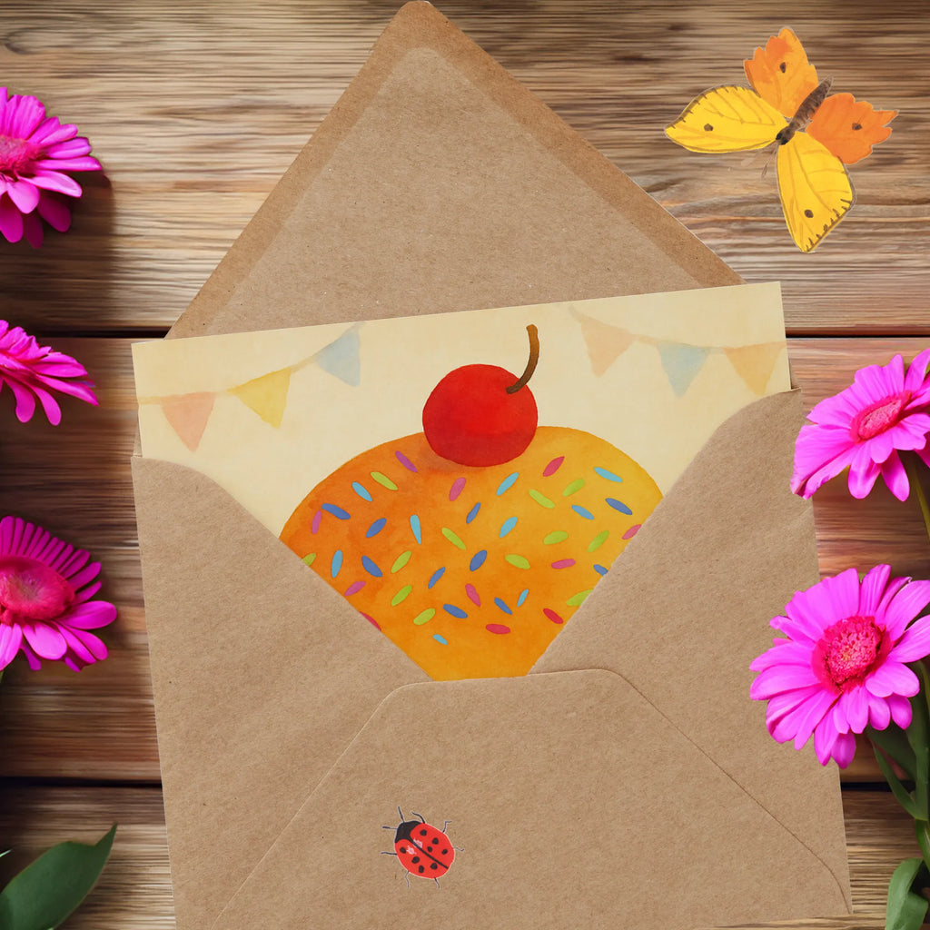 Deluxe Card Cupcake Design small animals, cute, funny, cute animal motives, hand drawn, small world, funny sayings, good mood, happy, gifts, gift ideas, special gifts, animal lover, card, Cupcakes, Baking Present, Kitchen Saying, Wonder, Muffin, Motivation Sayings, Present Cook, Kitchen Decoration