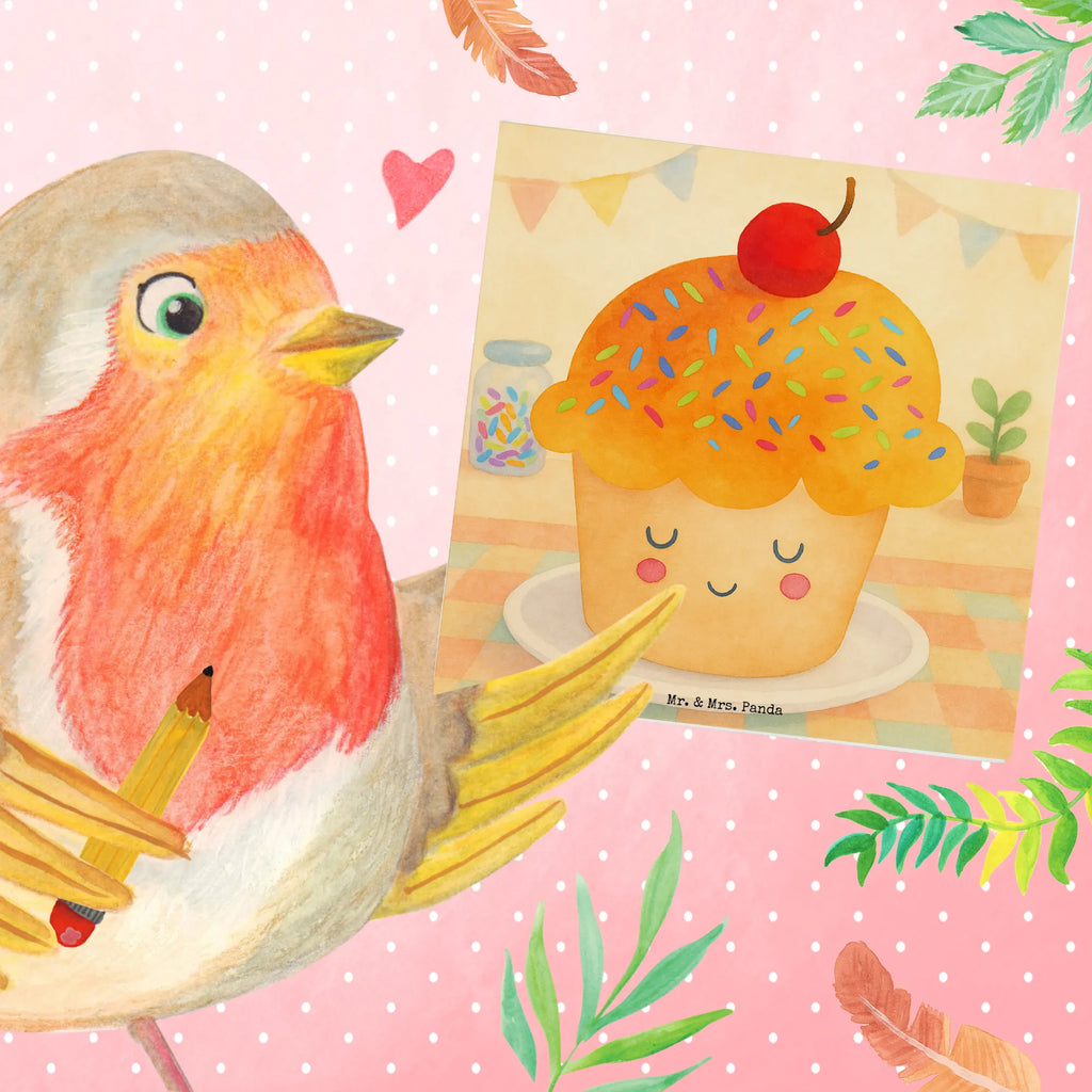 Deluxe Card Cupcake Design small animals, cute, funny, cute animal motives, hand drawn, small world, funny sayings, good mood, happy, gifts, gift ideas, special gifts, animal lover, card, Cupcakes, Baking Present, Kitchen Saying, Wonder, Muffin, Motivation Sayings, Present Cook, Kitchen Decoration