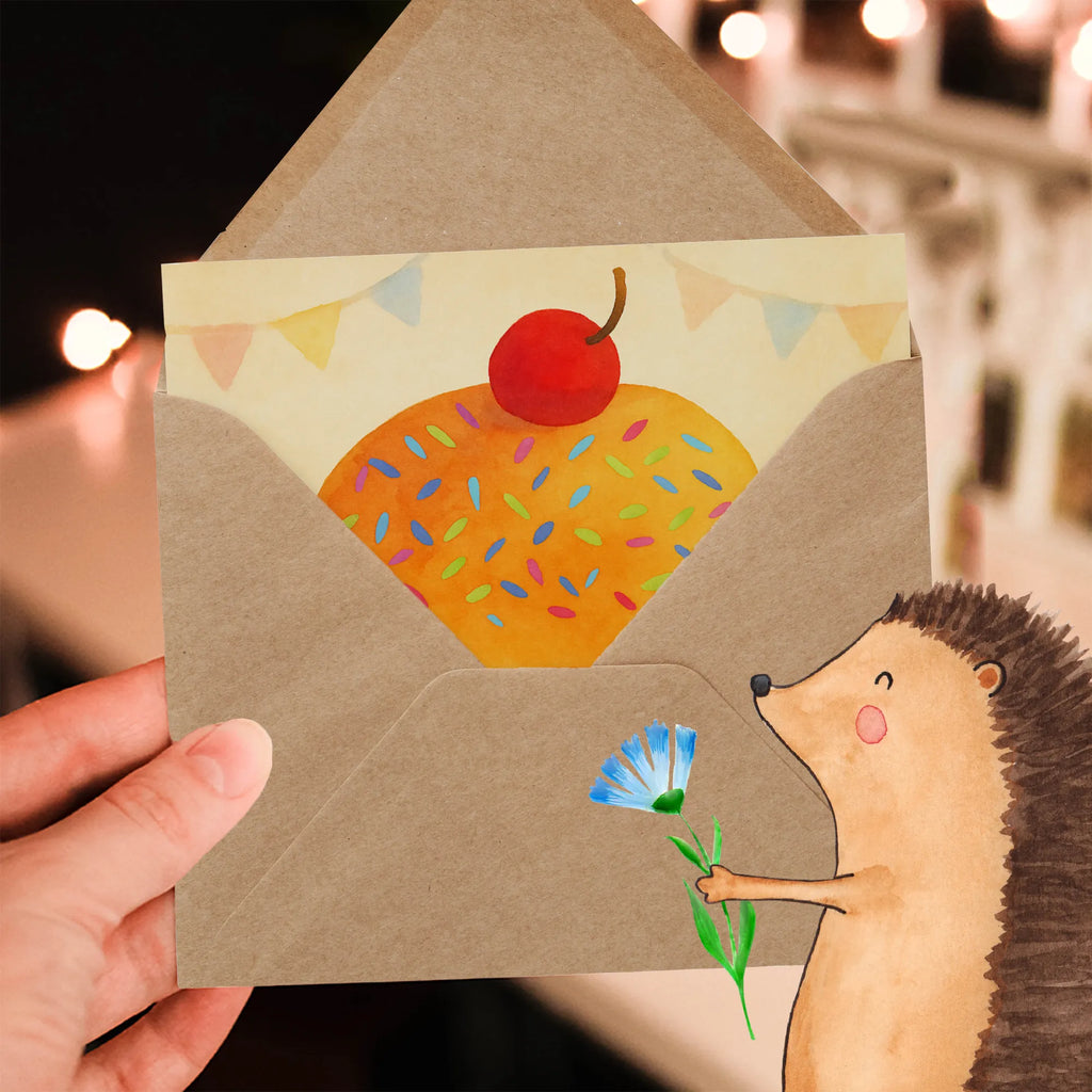 Deluxe Card Cupcake Design small animals, cute, funny, cute animal motives, hand drawn, small world, funny sayings, good mood, happy, gifts, gift ideas, special gifts, animal lover, card, Cupcakes, Baking Present, Kitchen Saying, Wonder, Muffin, Motivation Sayings, Present Cook, Kitchen Decoration