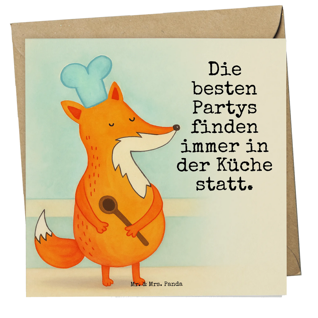 Deluxe Karte Fuchs Koch Design Karte, Grußkarte, Klappkarte, Einladungskarte, Glückwunschkarte, Hochzeitskarte, Geburtstagskarte, Hochwertige Grußkarte, Hochwertige Klappkarte, Fuchs, Füchse, Koch Geschenk, Küche Spruch, Küche Deko, Köche, Bäcker, Party Spruch, Spruch lustig, witzig
