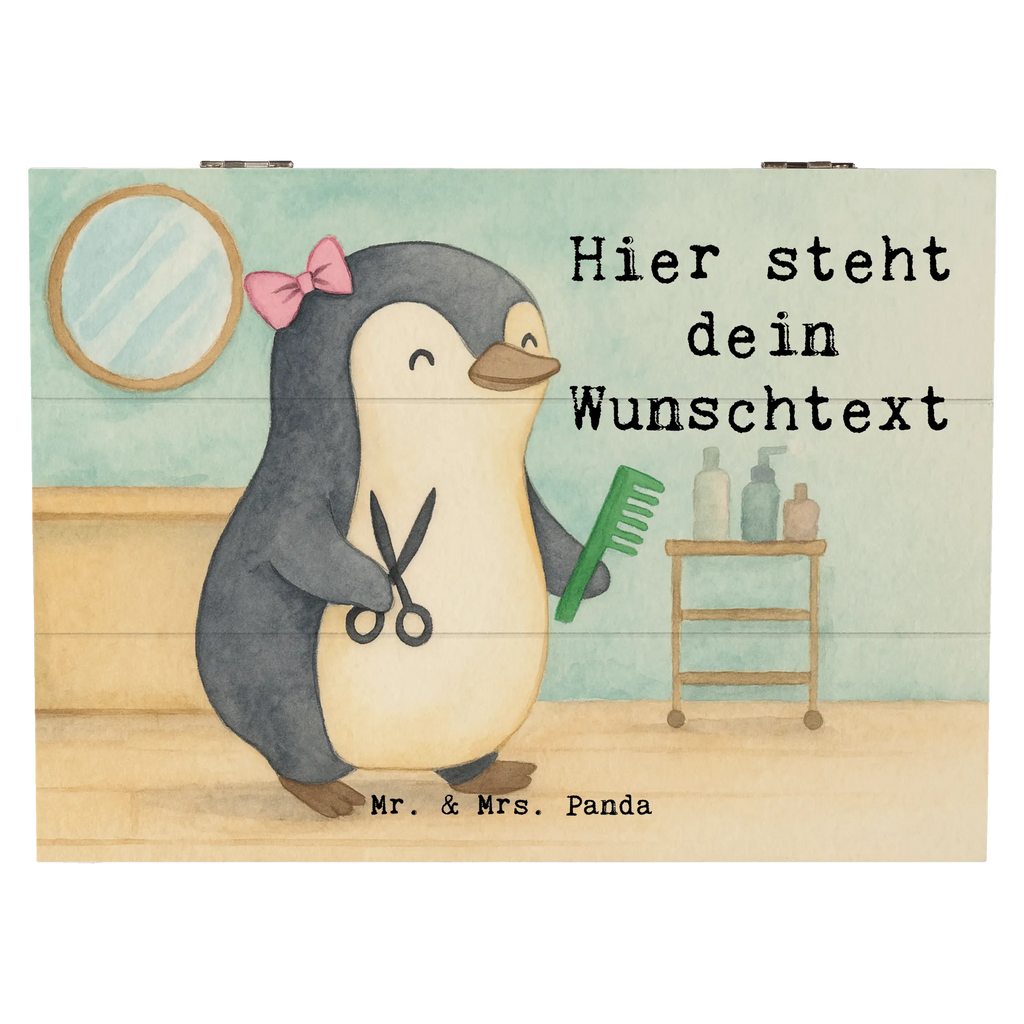 Personalizowane drewniane pudełko fryzjerka Pasja Design Zawód, Wykształcenie, Jubileusz, Pożegnanie, Emerytura, Kolega, Koleżanka, Prezent, Dawać, Pracownik, Współpracownik, Firma, Dziękuję, Dziękuję bardzo